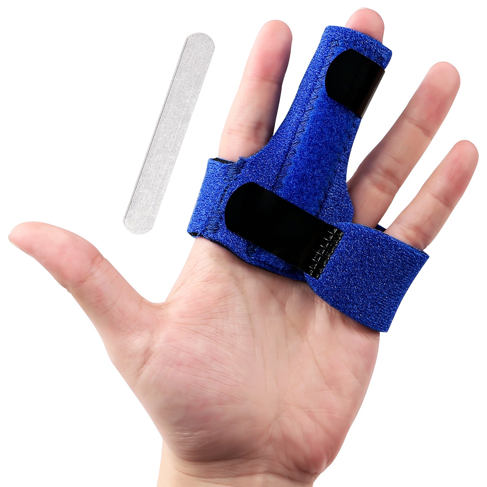 Buy Trigger Finger Splint Brace for Thumb Index Middle Ring Pinky, Metal  Foam Broken Dislocated Finger Stabilizer, Aluminum Knuckle Immobilizer  Online at Low Prices in India - Amazon.in